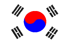 Koreanische Flagge